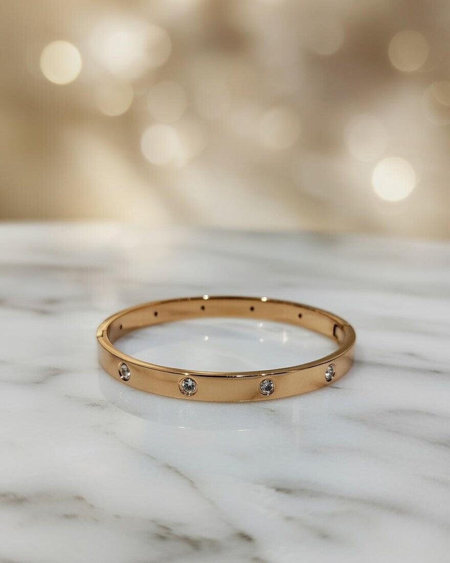 Luxe Crystal Bangle