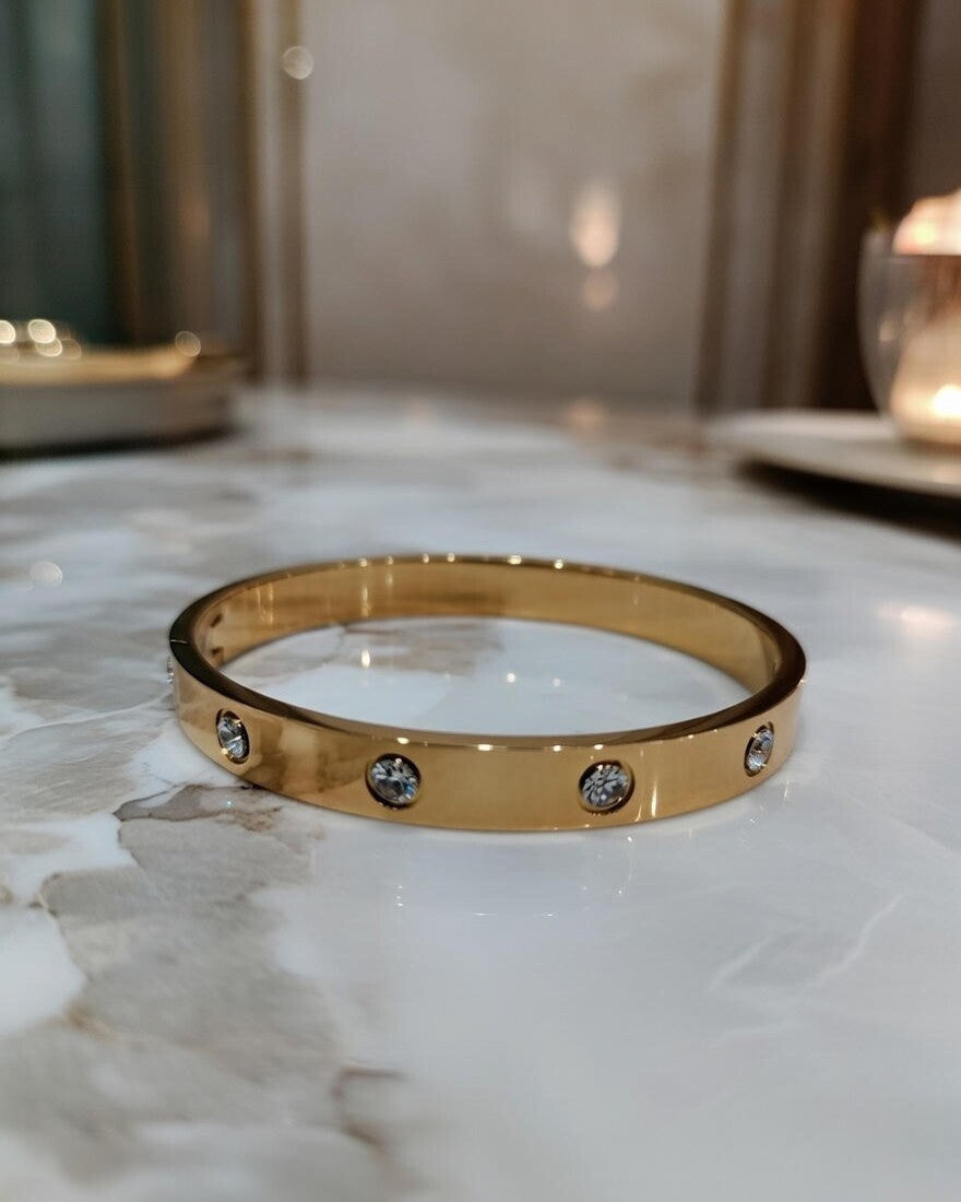 Luxe Crystal Bangle
